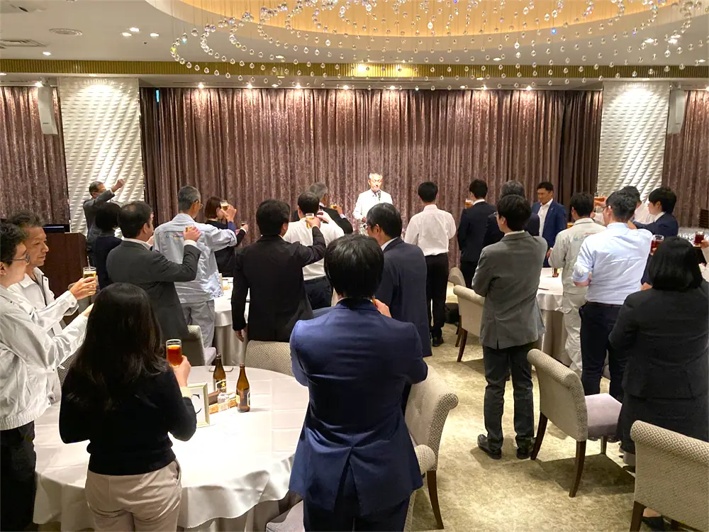 全社懇親会_ユニバーサルエコロジー株式会社