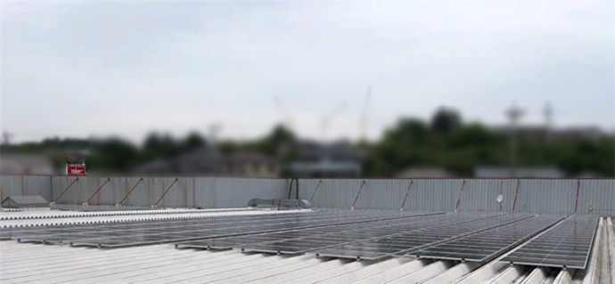 ユニバーサルエコロジー_自家消費太陽光発電施工事例_バロー岐阜美濃加茂店