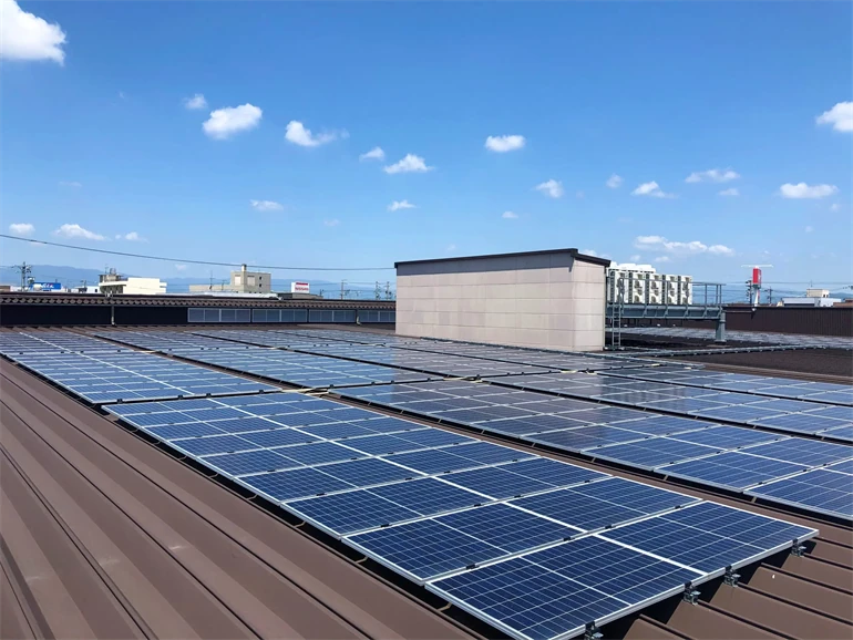 バロー鏡島店_自家消費太陽光発電システム改修_ユニエコ施工実績