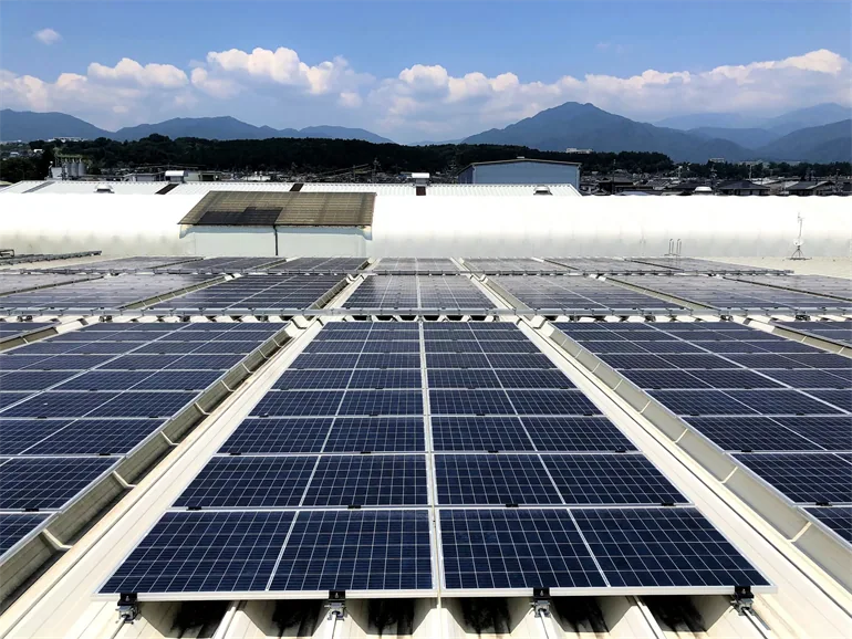 自家消費太陽光発電システム改修_バロー松尾店_ユニエコ施工事例