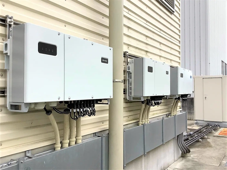 自家消費太陽光発電システム改修_バロー松尾店_ユニエコ施工事例