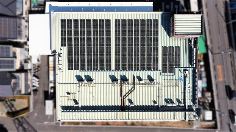 食鮮館タイヨー日立店_自家消費型太陽光発電