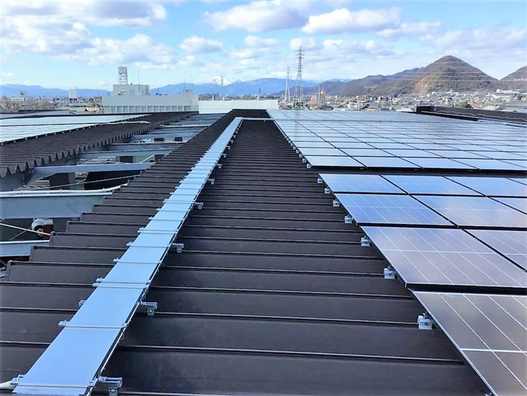 太陽光発電施工事例_バロー各務原中央店