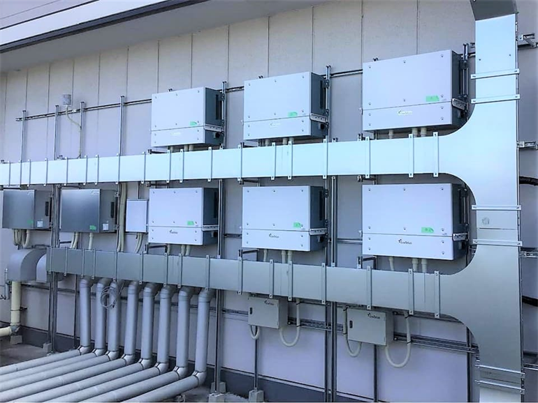 太陽光発電施工事例_バロー各務原中央店