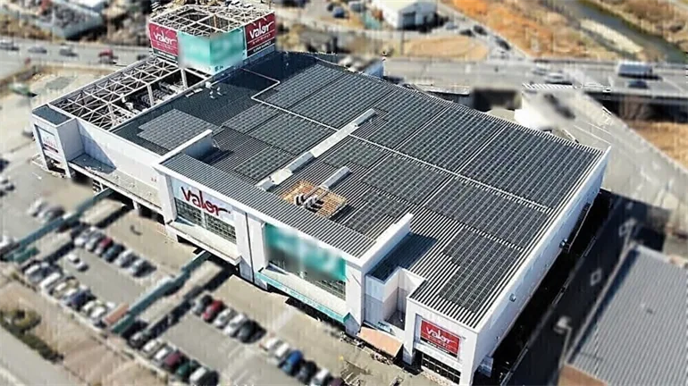 自家消費太陽光導入事例_バロー瀬戸西店
