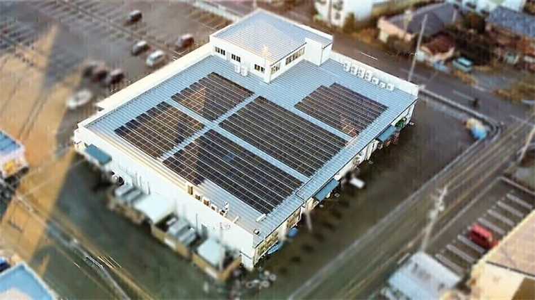 食鮮館タイヨー三保店_自家消費型太陽光発電
