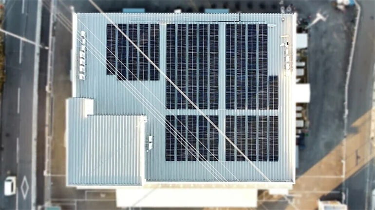 食鮮館タイヨー三保店_自家消費型太陽光発電