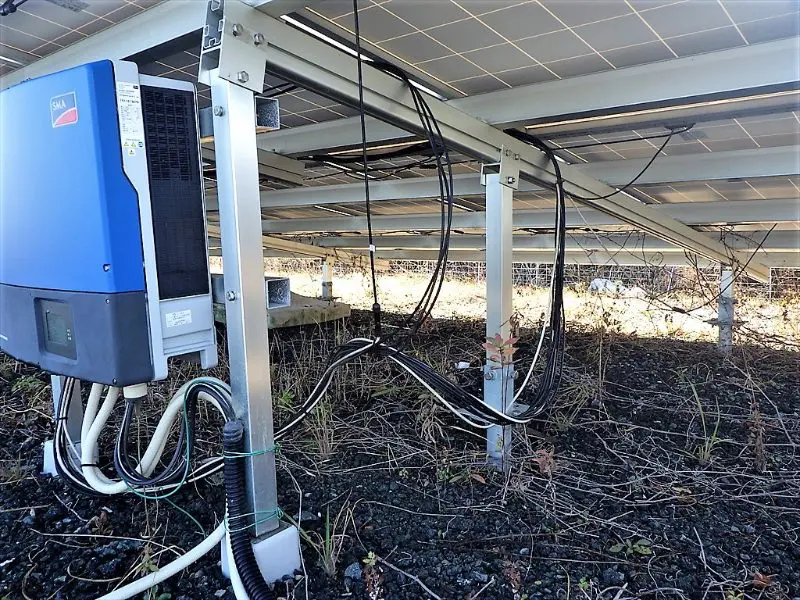 太陽光発電のトラブル_配線下がり