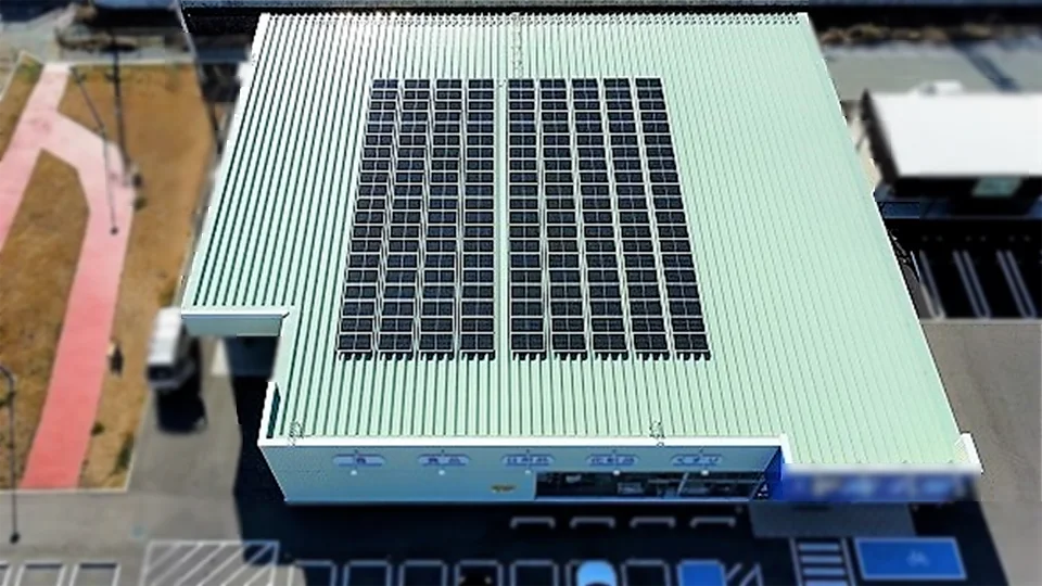福島県相馬郡_ドラッグストア屋根上_自家消費型太陽光発電PPAモデル導入実績