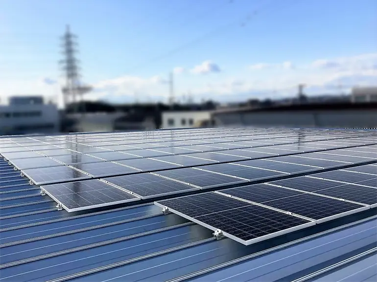 施工事例_自家消費型太陽光発電_株式会社中京様豊明新工場