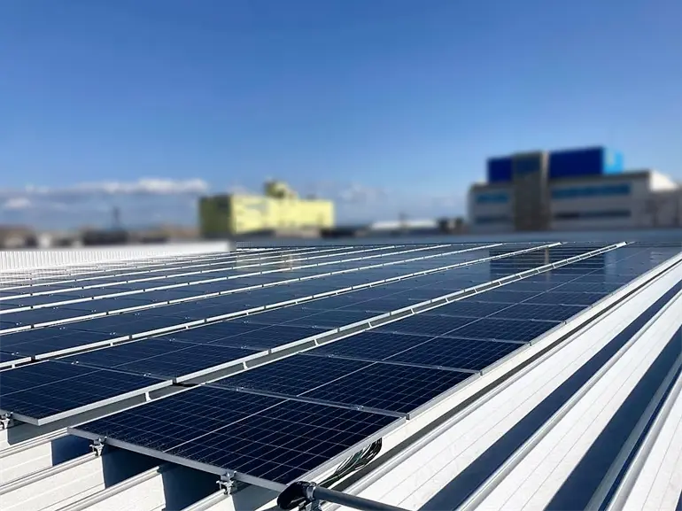 施工事例_自家消費型太陽光発電_株式会社中京様豊明新工場