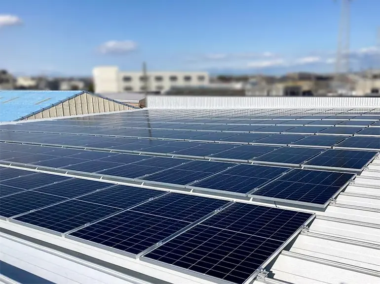 施工事例_自家消費型太陽光発電_株式会社中京様豊明新工場