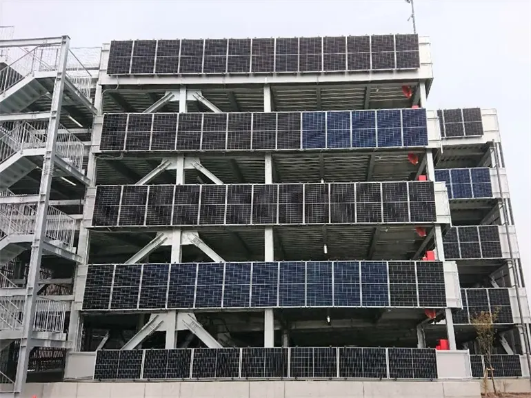 壁面太陽光発電_駐車場_下関市