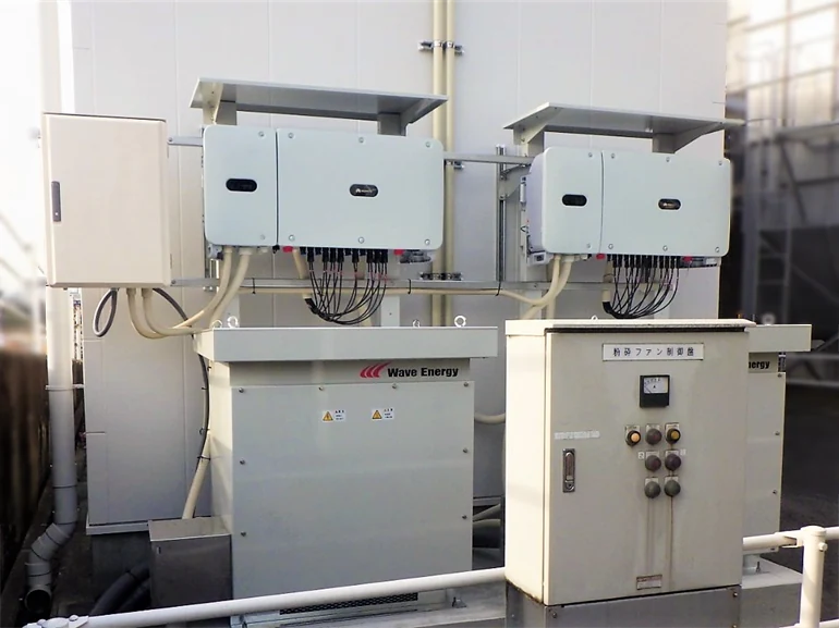 施工実績_自家消費型太陽光発電_余剰FIT_愛知県安城市_工場屋根上