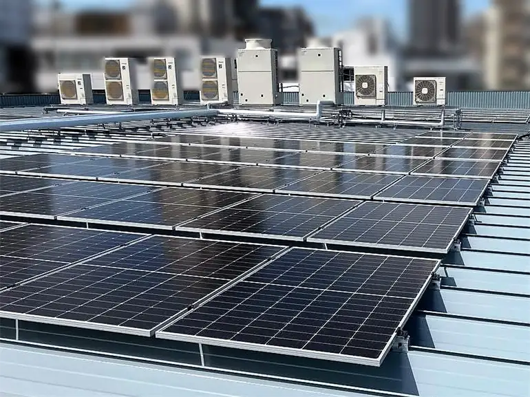 ドラッグストア屋根上_太陽光発電PPA_東京都東村山市