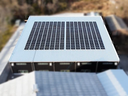 工場屋根上_太陽光発電PPA