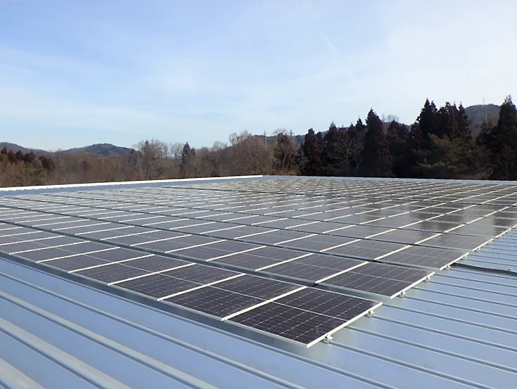 工場屋根上_太陽光発電PPA