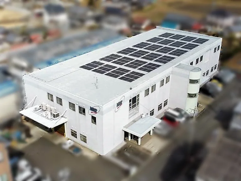 自家消費型太陽光発電_株式会社野呂テック本社工場