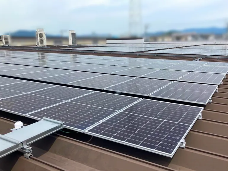 自家消費型太陽光発電_余剰売電型_スーパーマーケットバロー富士見台店