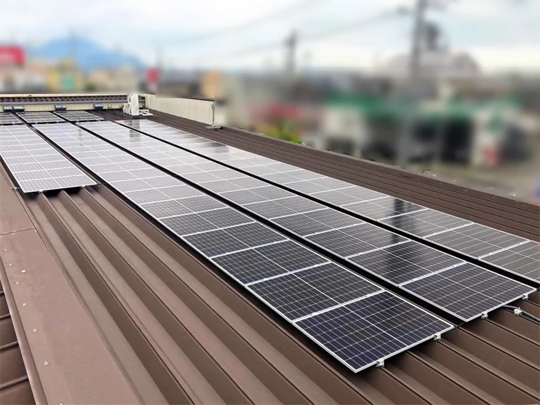 バロー石津店_自家消費太陽光発電
