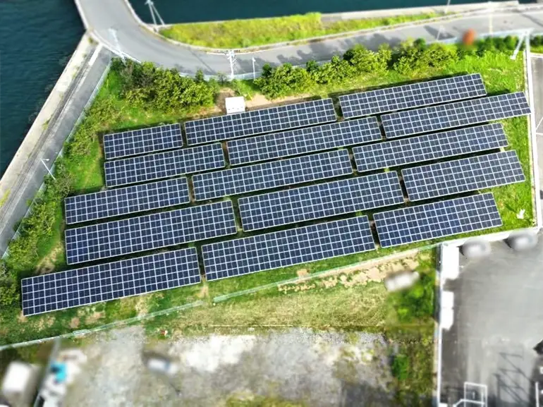 施工実績_野立て太陽光発電所_長崎市