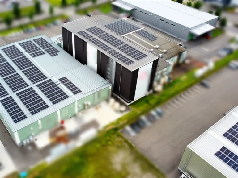 食品製造工場_自家消費型太陽光発電_施工事例