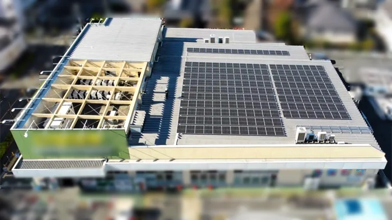 小金井市スーパーマーケット_自家消費型太陽光発電