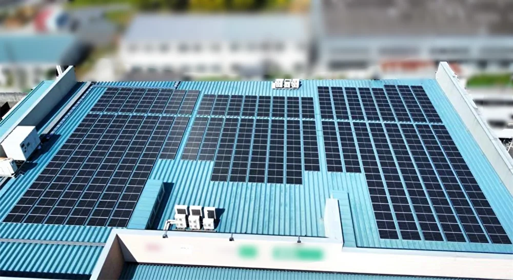 完全自家消費型太陽光発電_広島市スーパー屋上