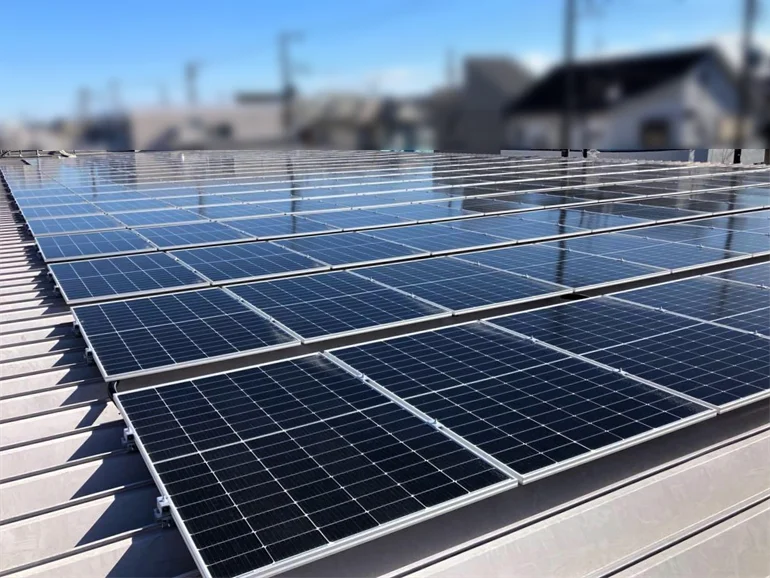 導入実績_自家消費型太陽光発電_小金井市スーパー屋上