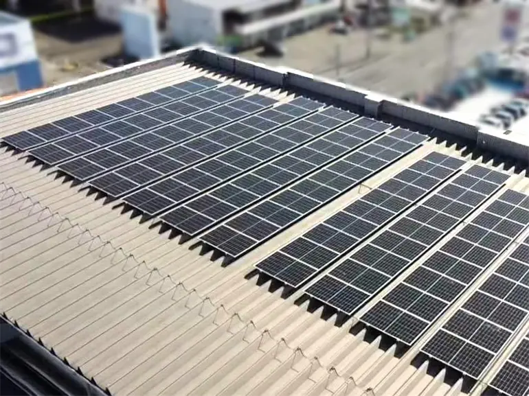 ジョイランドみしま_太陽光発電_導入事例